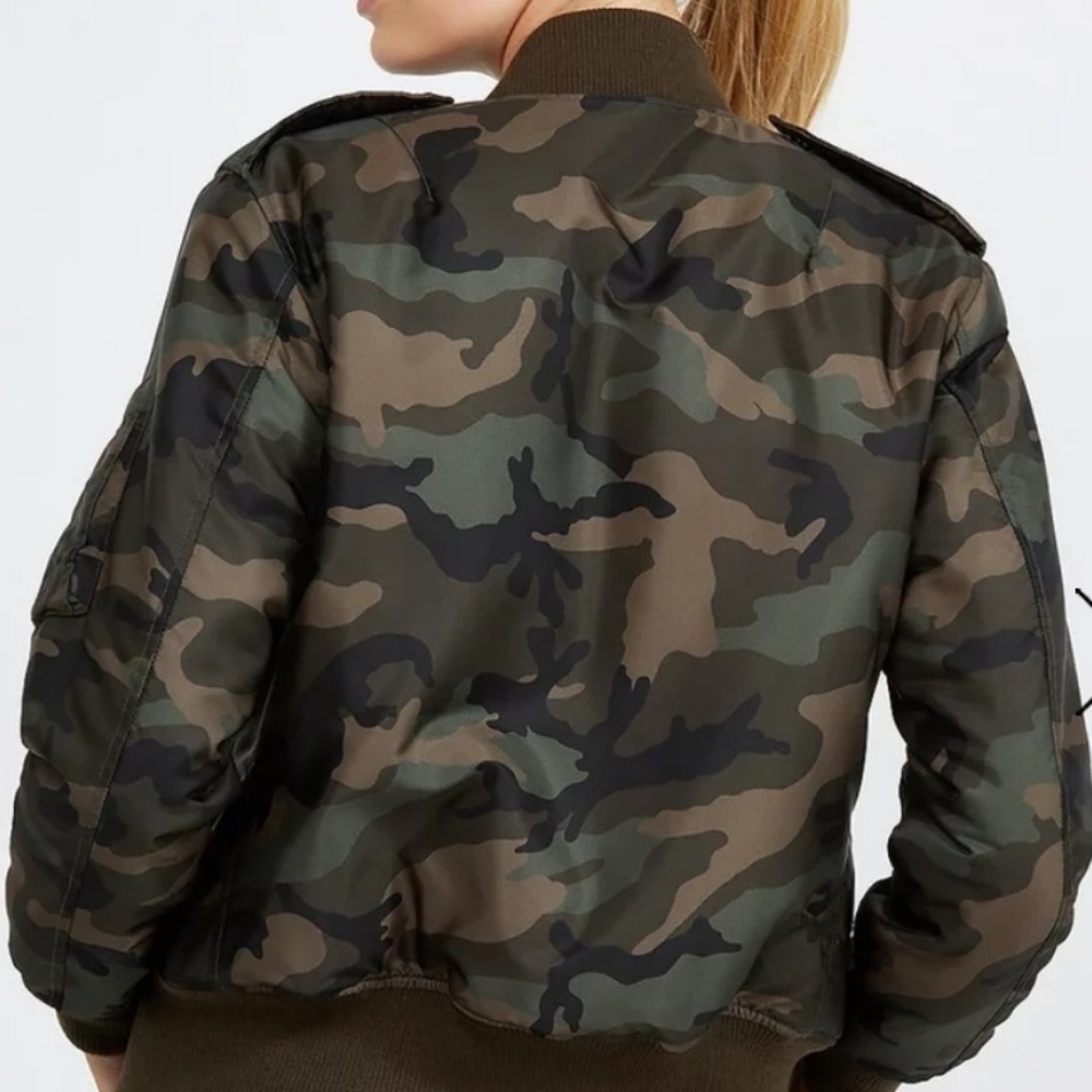 SAM. CAMO BOMBER JACKET - Picture 4 of 8